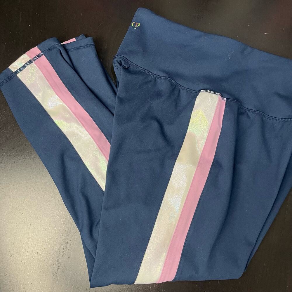 NEW Juicy Couture Sport Leggings Size XL Navy